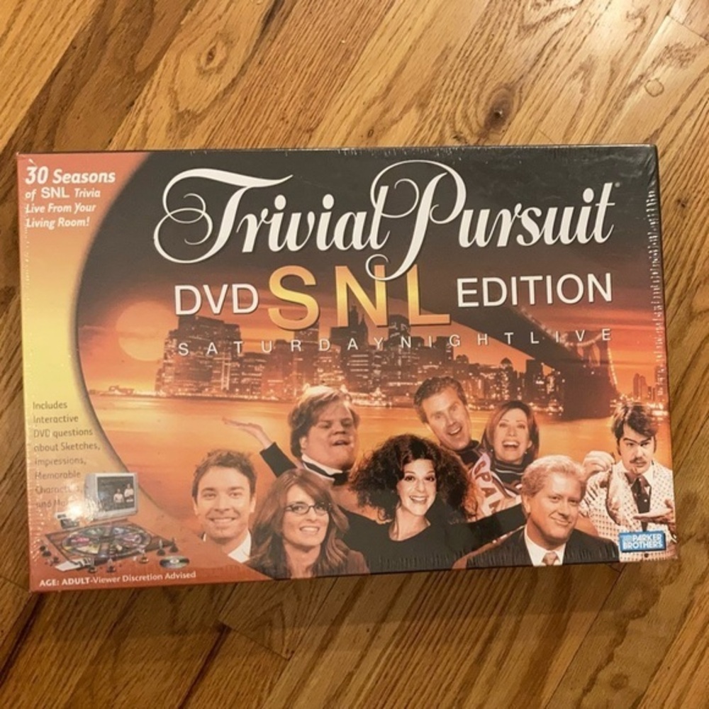 Trivial Pursuit-SNL Saturday Night Live DVD Game NIB
